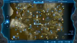 Zelda TOTK Lynel Locations map by u/Ok-Dragonfruit8477 (Sword Stamps).